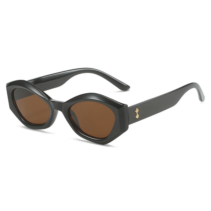 

Трендовые бриллиантовые солнцезащитные очки «кошачий глаз» женские, дизайнерские, панк, разноцветные, модные, женские, мужские, с защитой от УФ-лучей UV400 As the picture