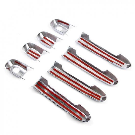 4Pcs Door Handle Cover for Hyundai Accent 2006 2007 2008 2009 2010 Chrome Trim