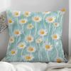New 3D Imitation Plush Daisy Pillowcase Home Sofa Cushion Pillowcase
