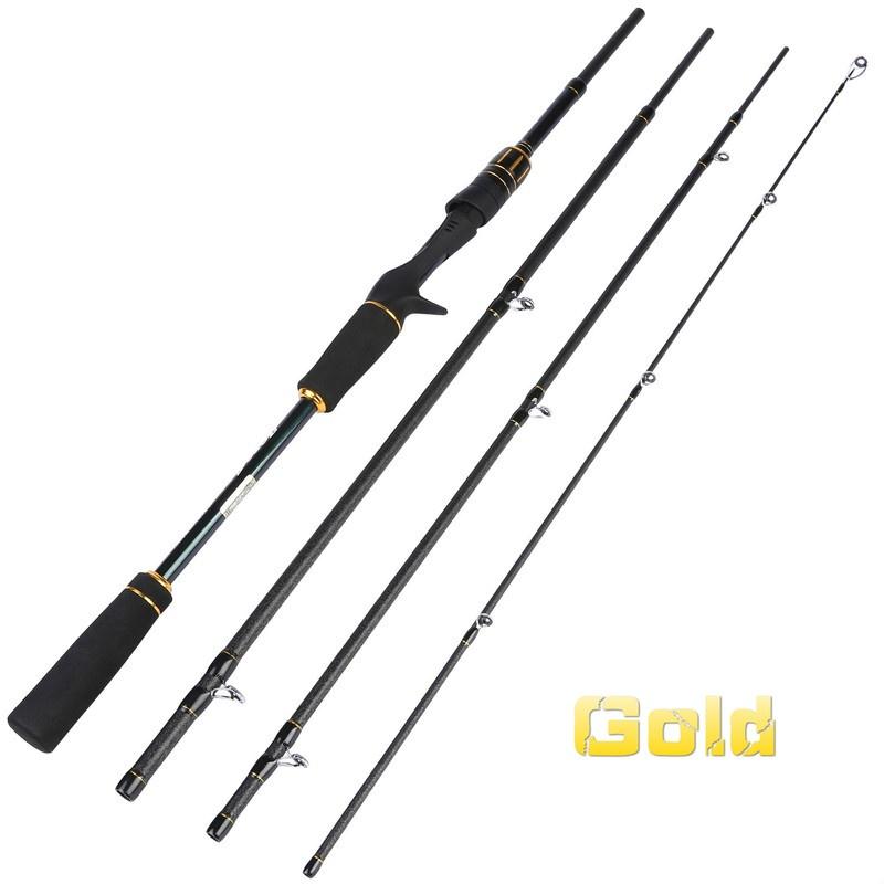 Buy Sougayilang 4 Sections Spinning Fishing Rod M Actions Casting Lure