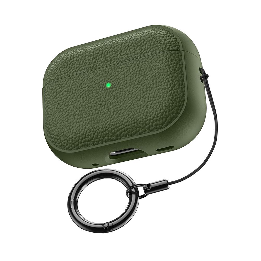 Upgrade Case for AirPods Pro 3 Soft Leather Texture Protective Case Compatible with Apple Airpods Pro 3rd Wireless Charging