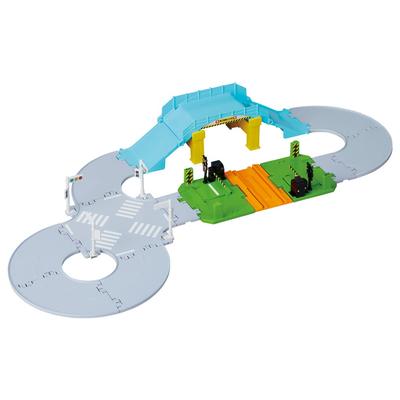 Tomica World Tomica Town Level Intersections Crossings, Overpasses,