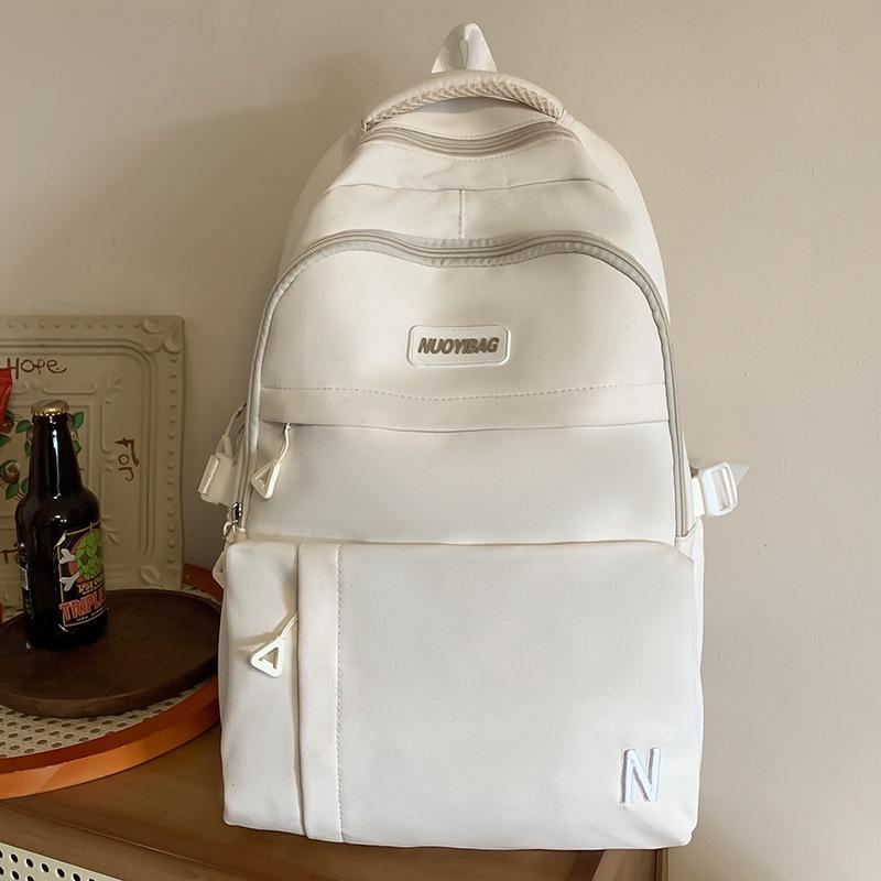 College Students  Girls  Junior High School Students  Solid Color Backpacks  High School Students  Backpacks