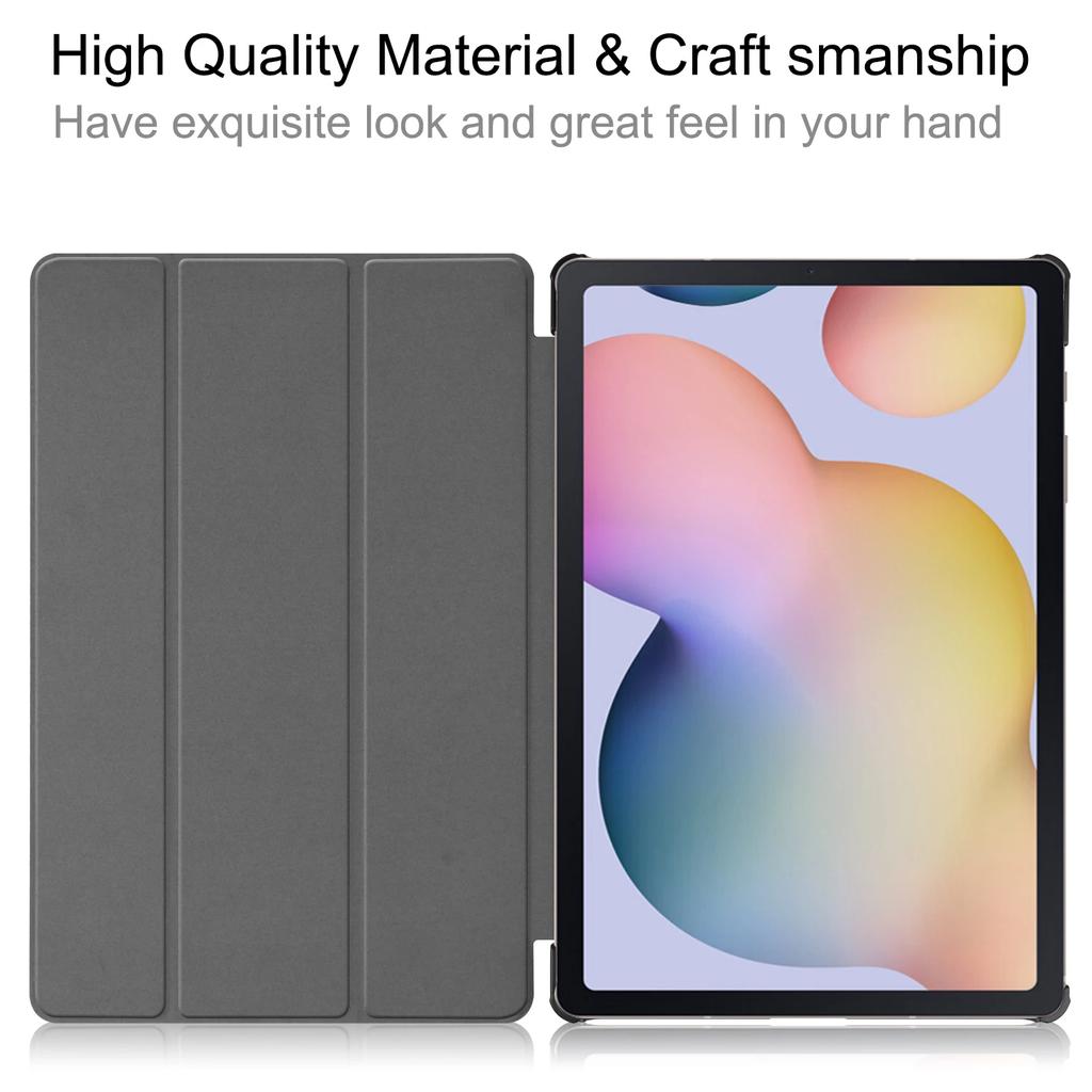 PU Leather Tablet Cover Case for Samsung Galaxy Tab S7 Plus 12.4inch SM-T970 SM-T975 SM-T976 Magentic Protective Folding Stand
