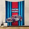 MMartini Racing Anime Tapestry Hanging Tarot Hippie Wall Rugs Dorm Home Decor