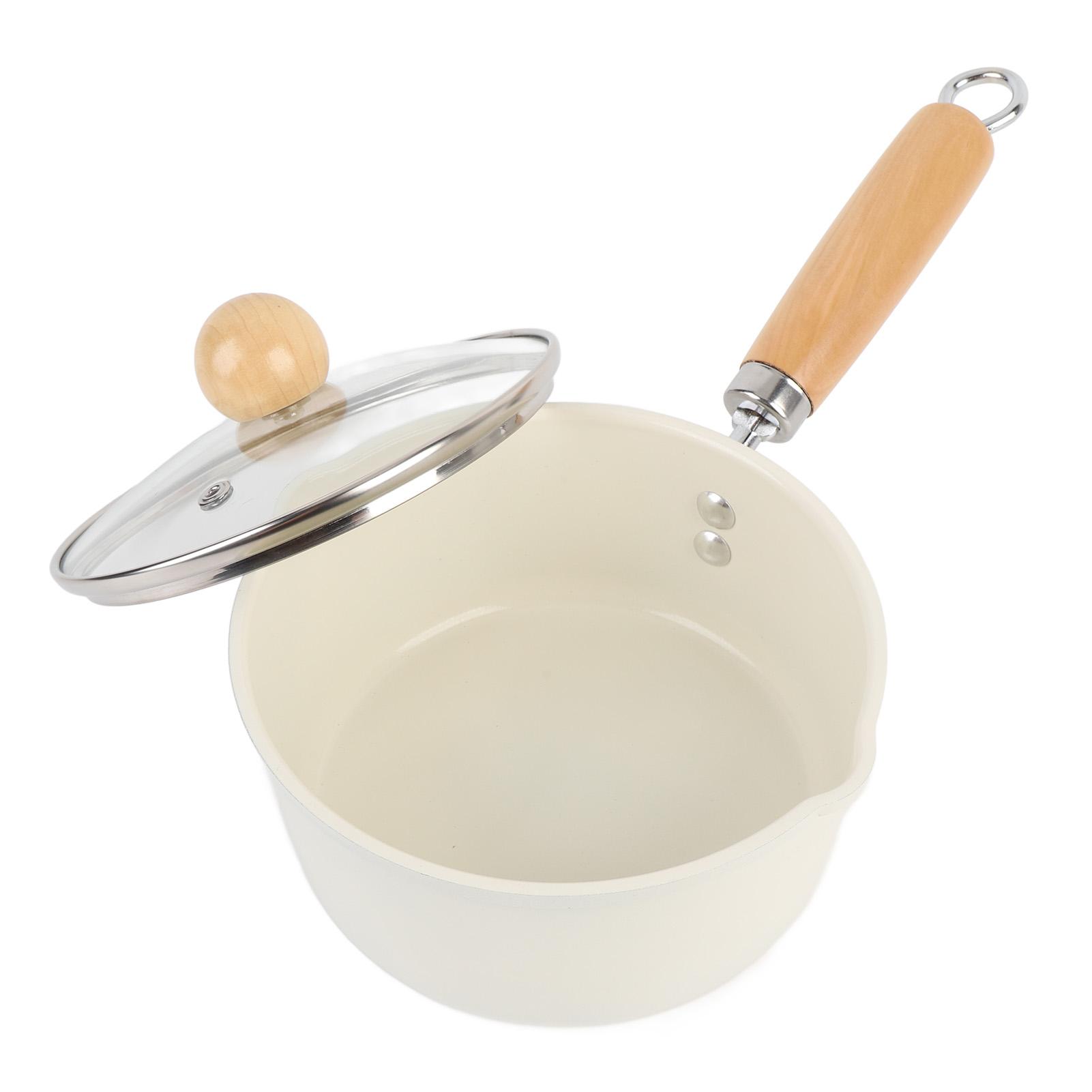 

Кастрюля для приготовления пищи Равномерная теплопередача Антипригарная Экономия места Многофункциональная кастрюля для соуса для дома