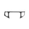 3pcs Bright Carbon Fiber Car Front Copilot AC Frame Cover For Corvette C5 99 00