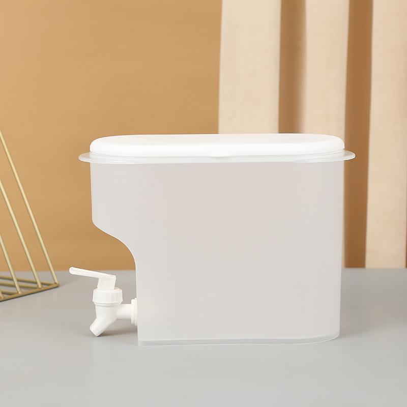 High-Temperature Resistant Refrigerator Water Kettle with Faucet - Drop-Proof Cold Cup for Summer and Fruit Tea