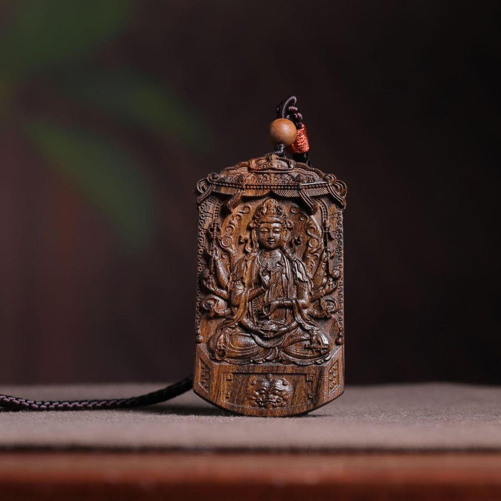 Chengui Zhao Gongming Martial God of Wealth Pendant Necklace – Five Ways God of Wealth Design for Men and Women