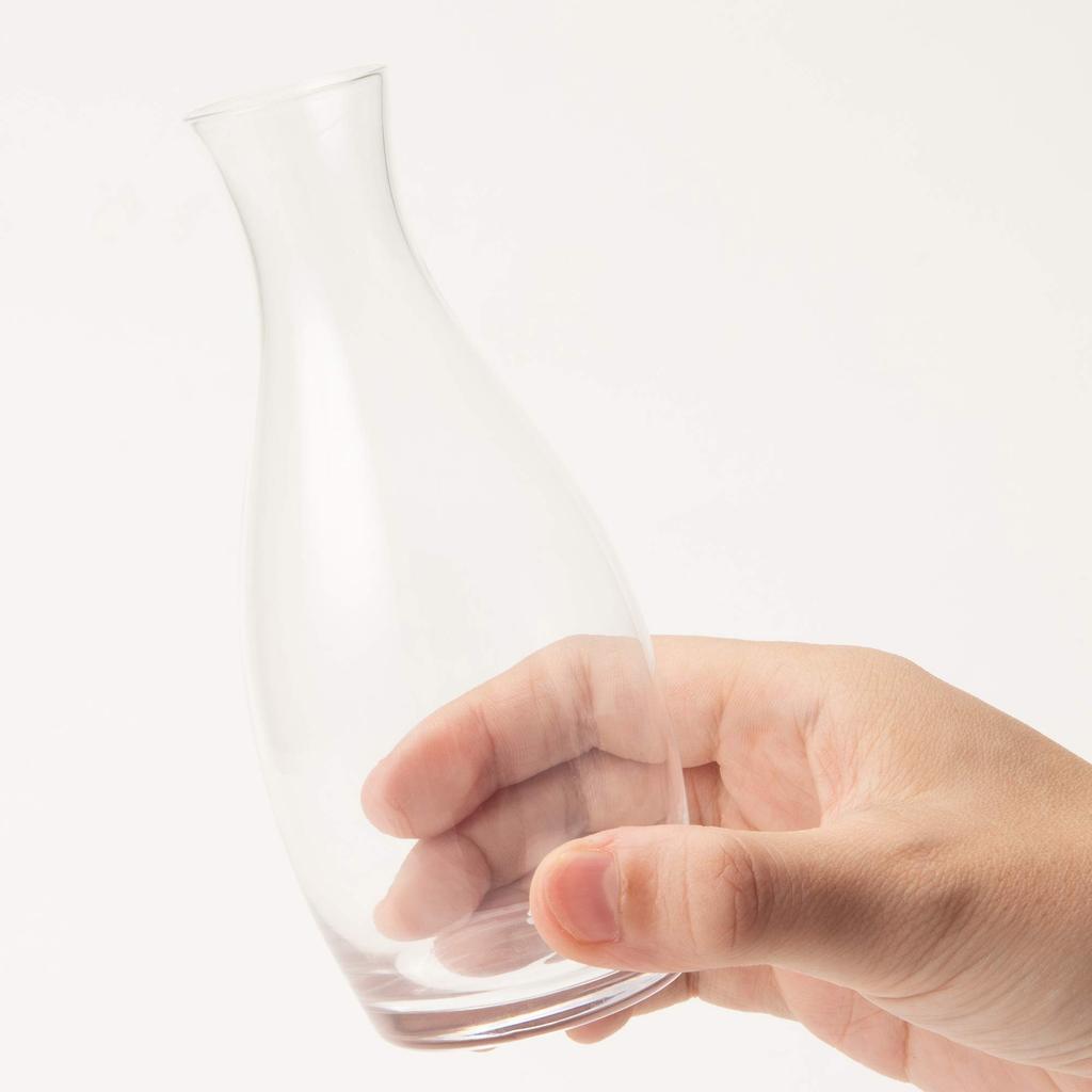 Toyo Sasaki Glass Sake Made In 61001 Bottle, 180ml, Japan,