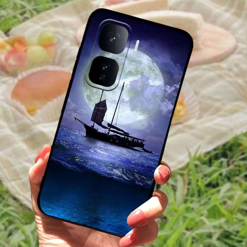 For VIVO IQOO Neo 10 Case Black Soft Silicone Protection Back Cover For VIVO IQOO Neo 10 Pro Phone Cases Shockproof Phone Fundas