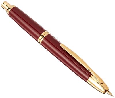 Plnicí pero Pilot bez víčka, tmavě červené, s jemným hrotem (F) FC-15SR-DRF