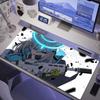 Game Bblue Archive Shiroko Mouse Pad Nonslip Rubber Gamer Balance Computer Mat Decoracion Deskmat Laptop Office Large Hybxaxc