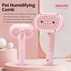 Professional Pet Grooming Comb With Sprays Function For Deshedding Massage And Mists Easy Mists Feature