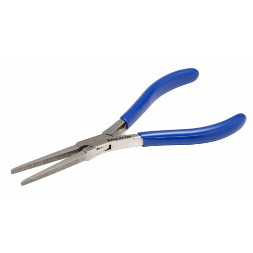 Wave Hobby Tool Series HG Super Flat Long Nose Pliers for Plastic Models (HT-536)