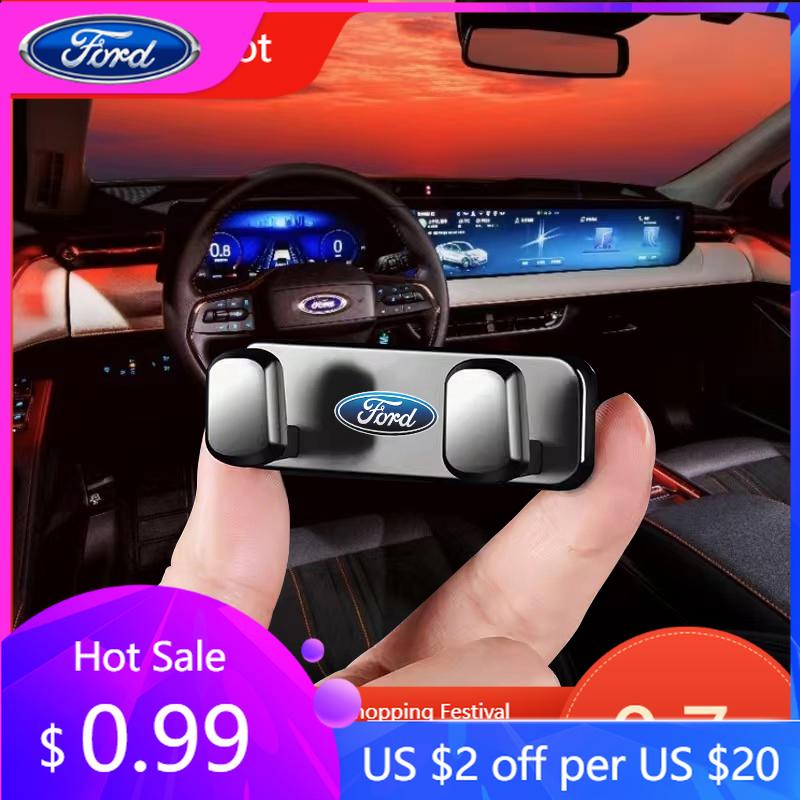 Car Sticker 2025 Hot New Car Interior Accessories Zinc Alloy Storage Hooks For Ford S MAX Ranger Focus Fiesta Mondeo Kuga Mustan