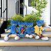 Pete Cat The Hand Puppet Plush Toy Soft Stuffed Animal Doll Kids Cartoon Gift