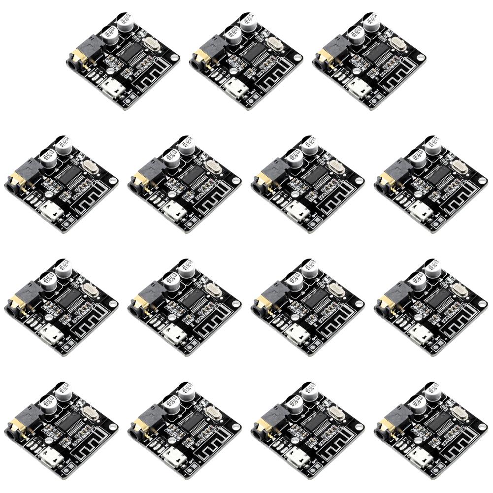 20PCS Bluetooth Audio Receiver Board Bluetooth 5.0 Mp3 Lossless Decoder Board Wireless Stereo Music Module MP3 Lossless Decoding
