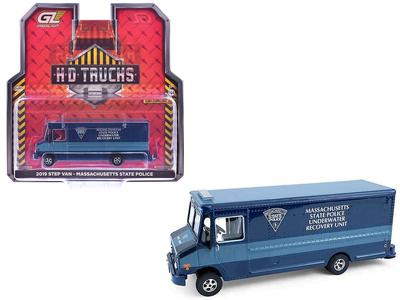 Greenlight 1/64 Scale Step Van 2019 Massachusetts State Police Underwater Recovery Unit [Parallel Import]