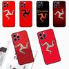 Isle of Man Flag For Huawei Nova 3i 7i 8i 11i 12i 9 10 SE Y60 Y61 Y70 Y72 Y73 Y90 Y91 P20 P40 P30 Lite Case