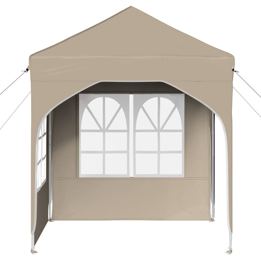 Pop Up Party Tent 192 X 192 X 245 Cm Cream