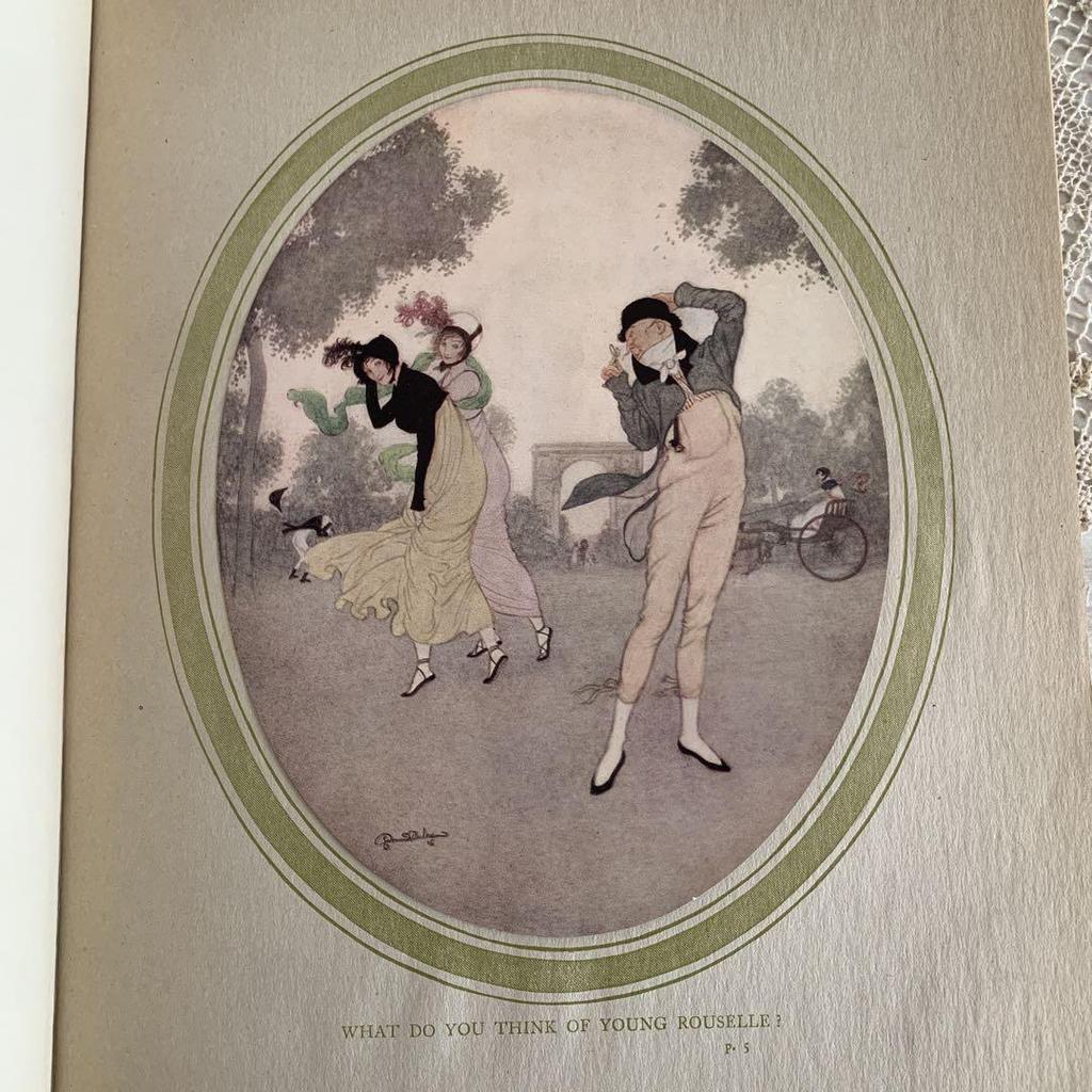 [USED] 1915 Dulac Rare and Beautiful Antique Book, Western Book, Picture Book, Art Book, Children's Book