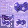 Gameasy For Switch Controller with Sleep Wake Back TURBO Rapid Fire Connection 2/1 Function, Buttons, Macro, Function, Wireless/Wired