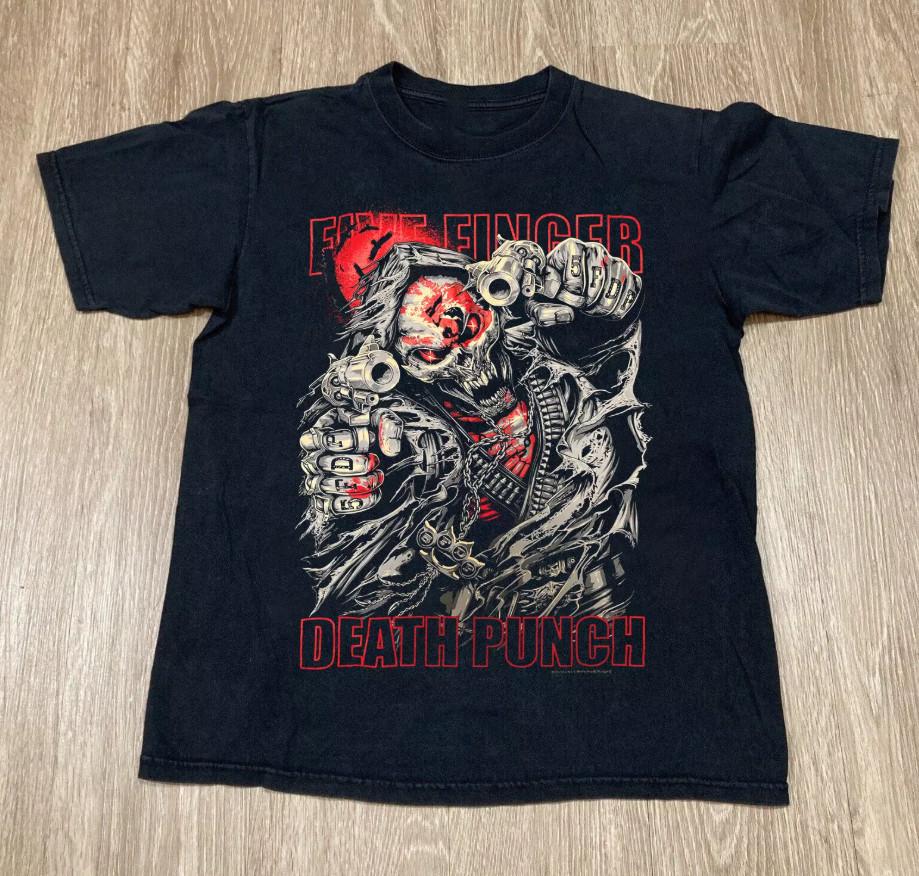 

Five Finger Death Punch Band Tour 2024 T-shirt, size S-4XL 2XL