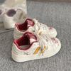 Korean dopamine board shoes women's spring new versatile chic shoes campus style platform white shoes
