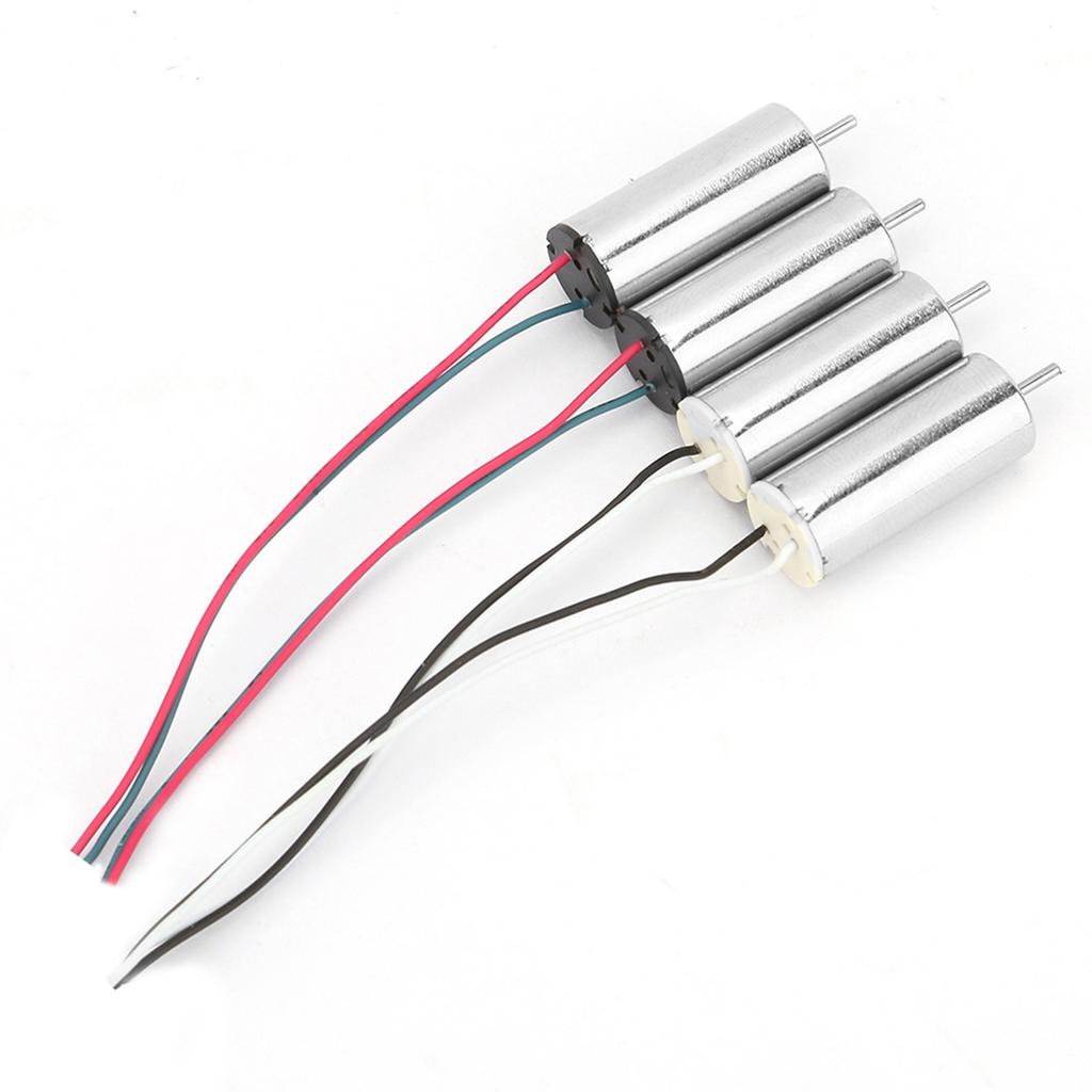 4 Pcs High Speed Low Consumption Coreless Motor 44000rpm DIY Aircraft Motor