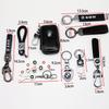 MWPF4 3D Metal Car Keychain For BMW M Logo X1 X2 X3 Key Rings Buckle X4 X5 X6 F48 G80 Key Holder E84 E83 G01 G11 G07 G86 Accessories