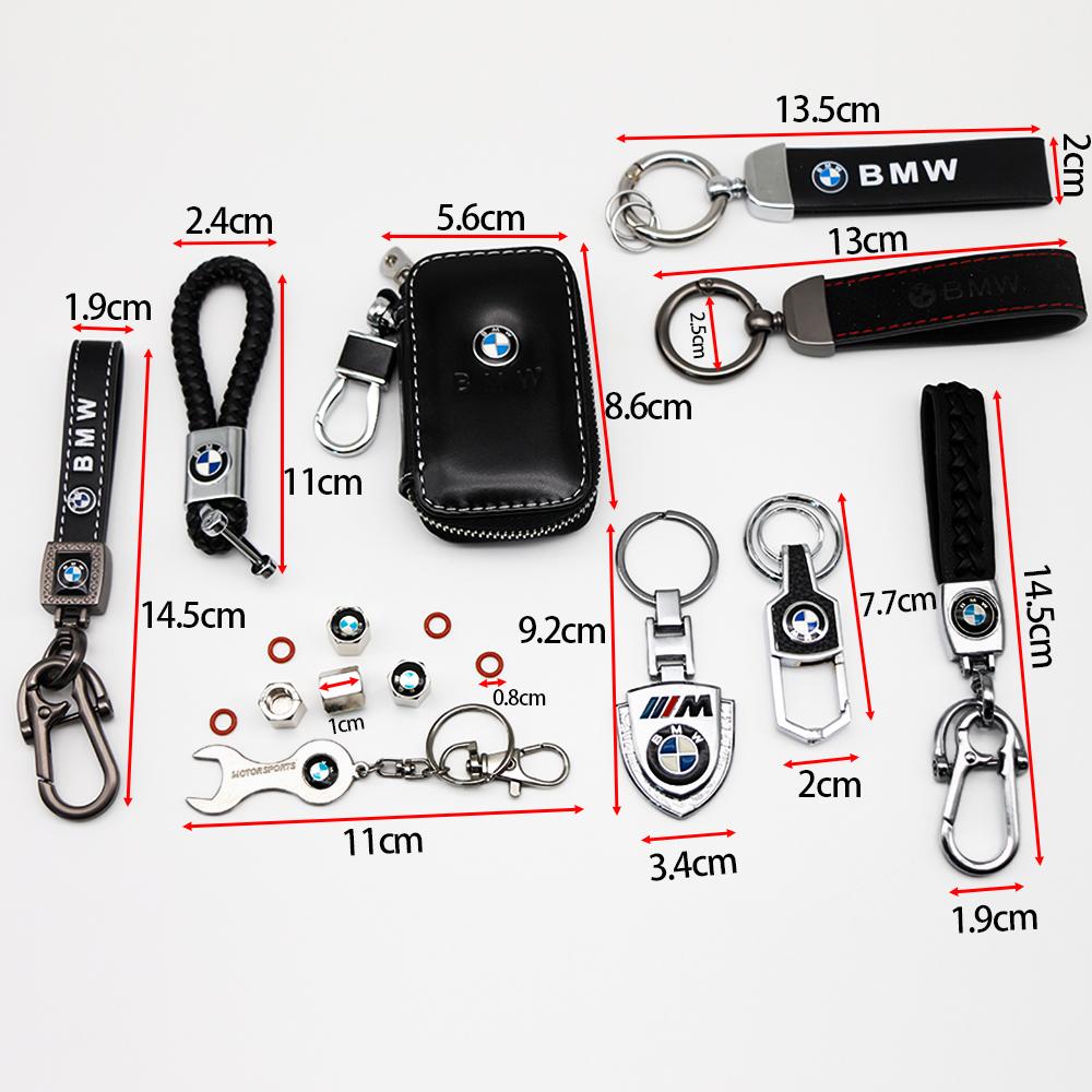 MWPF4 3D Metal Car Keychain For BMW M Logo X1 X2 X3 Key Rings Buckle X4 X5 X6 F48 G80 Key Holder E84 E83 G01 G11 G07 G86 Accessories
