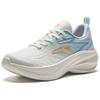 Anta Comfortable Non-Slip Wear-Resistant Low-Top Casual Running Shoes Women sneaker White Blue 122425535-4