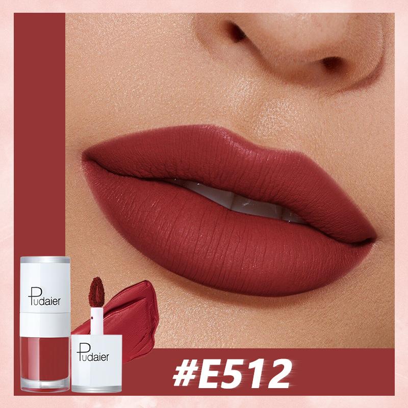 Velvety Mist Matte Lip Glaze Lasting Color Never Fade Instant Dry Liquid Lipstick Non-stick Cup Lip Gloss