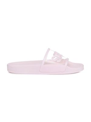 Superga S51138wa0f Superga 1908 Slide Clear Identity Pink