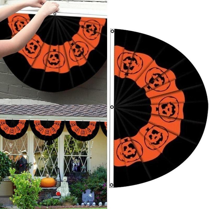 New Fashion Bumbac Personalitate Acasă Accesorii de decorare pentru petreceri Halloween Drapel semicerc Jucărie de îmbrăcare
