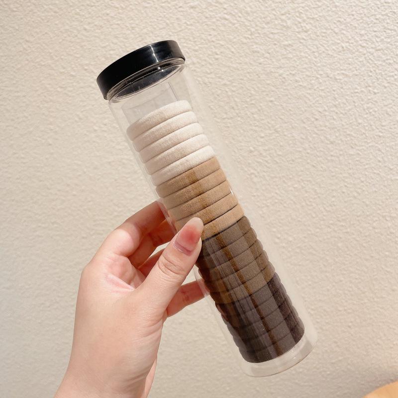 Élastiques à cheveux coréens sans coutures et très élastiques - Livraison gratuite