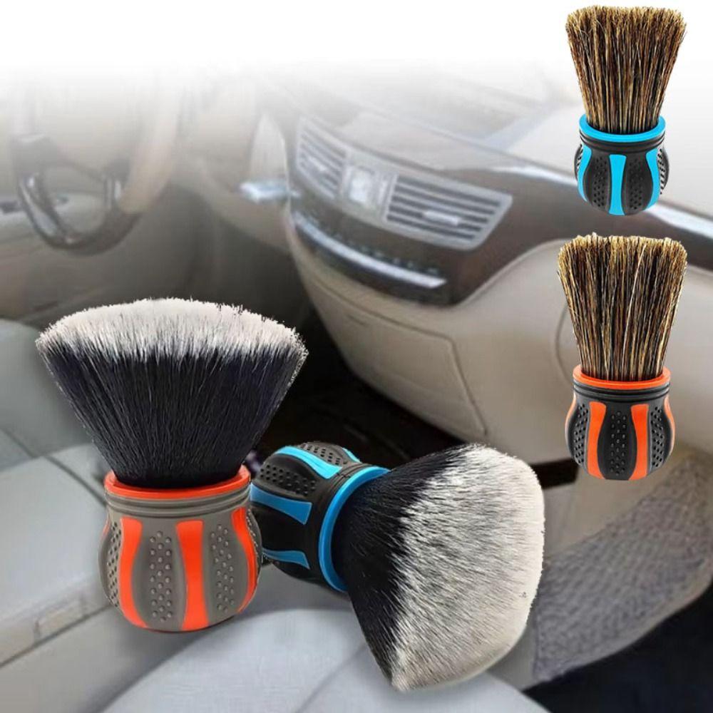 Reusable Design Car Detailing Brushes Soft Bristles Air Vent Dust Cleaner  Keyboards Cleaning