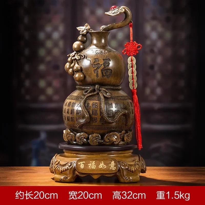 Feng Shui Ruyi Gourd Decor Town House Home Living Room Tv Cabinet Wine Decor
