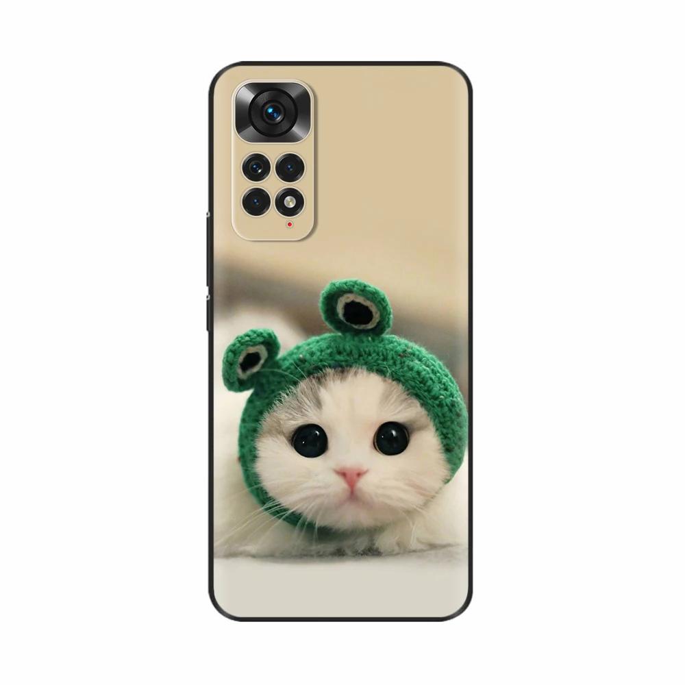 For Xiaomi Redmi Note 11 Case Note 11S Butterfly Soft Liquid Silicone Cover Full Protection Phone Case For Redmi Note 11s Note11