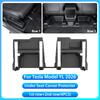 For Tesla Model Y/YL Juniper 2026+ TPE Under Seat Corner Guard Seat Slide Rails Protector Cover Anti-Kick Interior Accessories