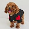 Winter Warme Haustierkleidung Liebe Pullover Haustier Hund Katze für Taddy Welpe Mittelgroßer Hund Teddy Yorkshire Verdickte Hoodies Welpenkleidung