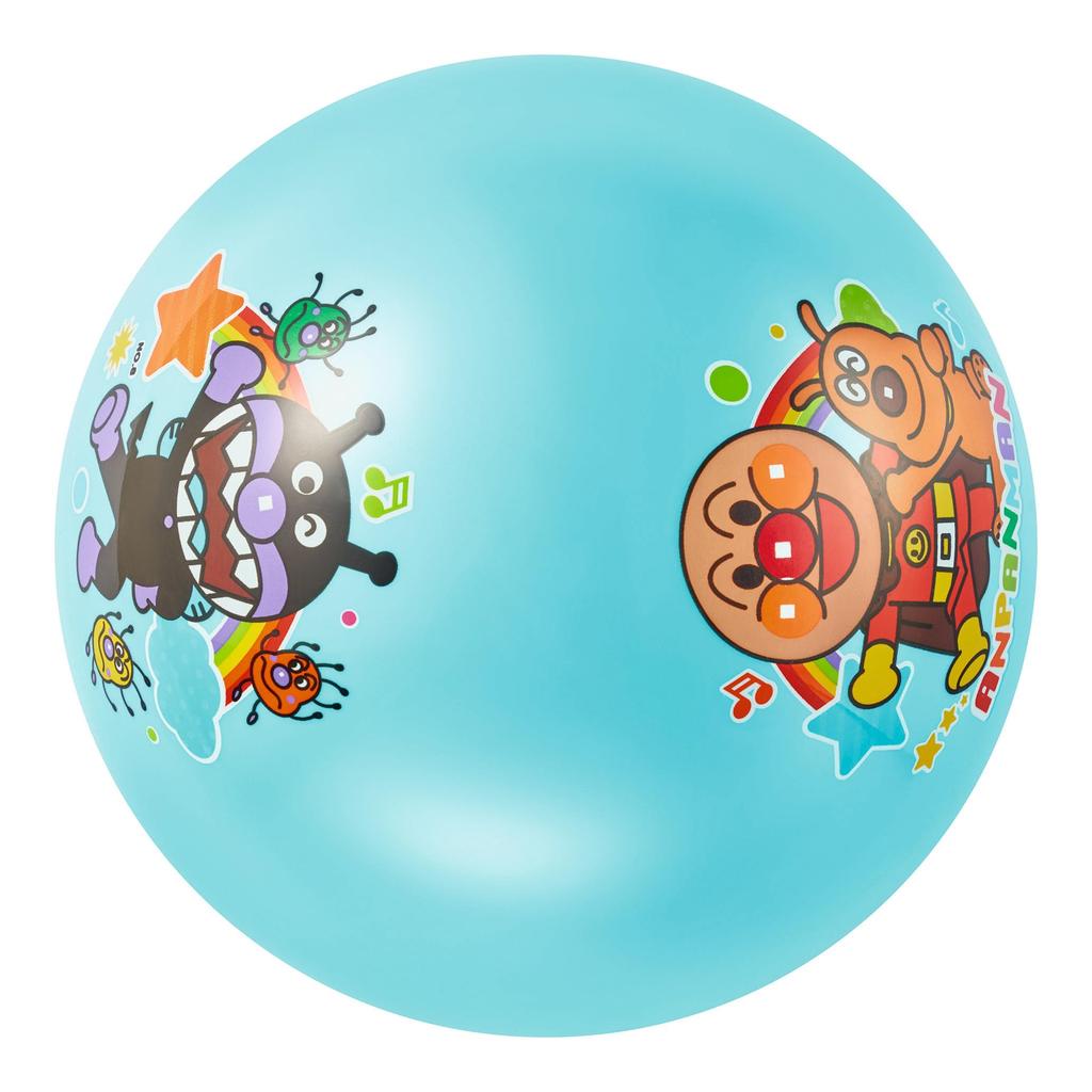 Anpanman Colorful Ball 8 Bleu Non. [20,5 cm]
