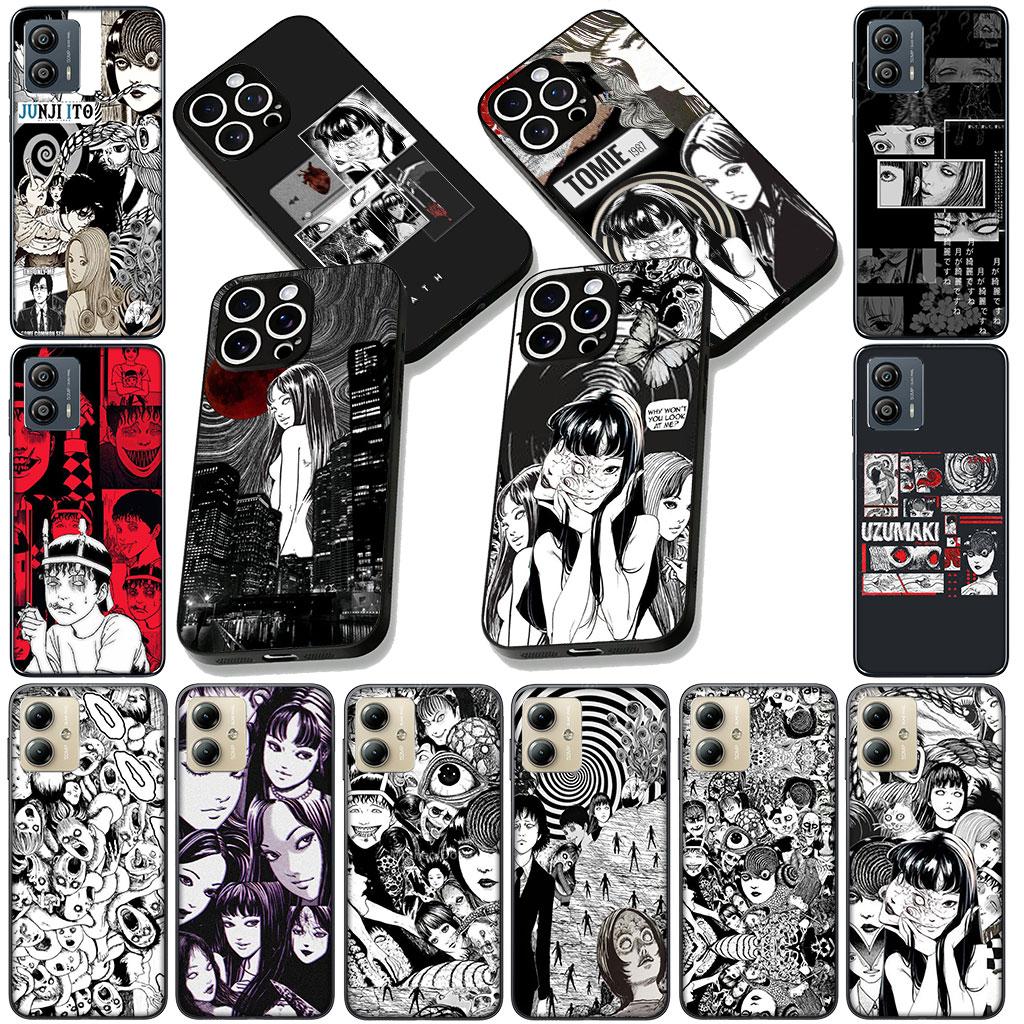 Soft Cover for Samsung Galaxy S25 S24 S23 FE Plus Ultra S7 Edge A16 A15 5G s25+ Coque Phone Case Junji Tomie Ito Collections
