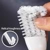 Bird Cage Bath Cleaning Brush Bird Droppings Remover Scrubber Tool Removes Stain From Stone Tires Plastic Handle