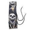 Guitar Strap Cool Skeleton Design Adjustable 2 Inches Wide Polyester Guitar Strap for Bass Electric 