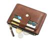 Portafoglio Portacarte di Credito ID Piccolo da Uomo Lusso Portafoglio Sottile in Pelle da Uomo Con Tasca Portamonete Marca Designer Borsa Per Uomini Donne