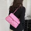 Damestas van KG Sewing Fashion met ketting, schoudertas, crossbodytas van PU-leer.