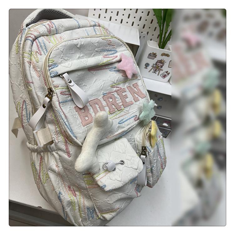 Children's Schoolbag, Primary School Students, Girls, Junior High School Students, High-value Backpack, Fashionable Backpack.