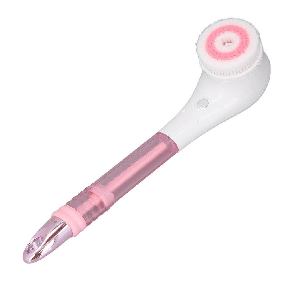 Electric Body Brush with Handle IPX6 Water Resistant Automatic Scubber Shower Brush Cleansing Bath Brush